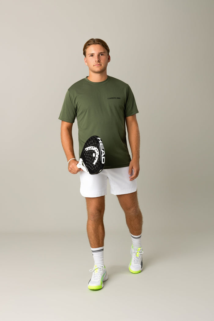 Enrique Pro Dry-Fit Padelshirt, Enrique Groen