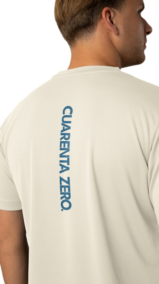 Cuarenta Zero dry-fit padelshirt La Nucia voor heren